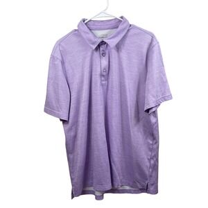 BCG Golf‎ Men's Purple Short Sleeve Polo Shirt Athletic Lightweight Size L